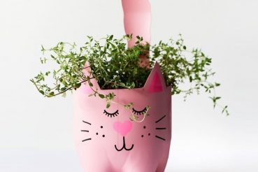 Поделки из пластиковых бутылок цветочный горшок